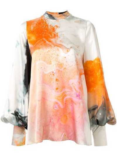 Roksanda блузка Orange Explosion с принтом SS20B6944