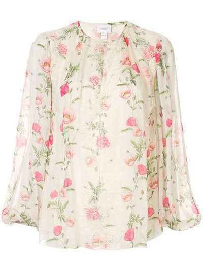 Giambattista Valli блузка с цветочным принтом 19FWPVCI161549PAR