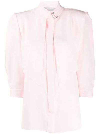 Stella McCartney блузка с пряжкой на воротнике 599776SY206