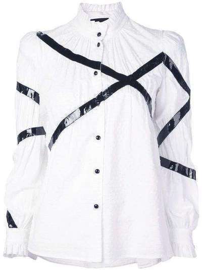 Marc Jacobs блузка с контрастной отделкой V6000031100