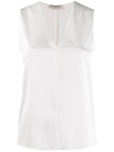 Blanca Vita блузка с V-образным вырезом 13692944