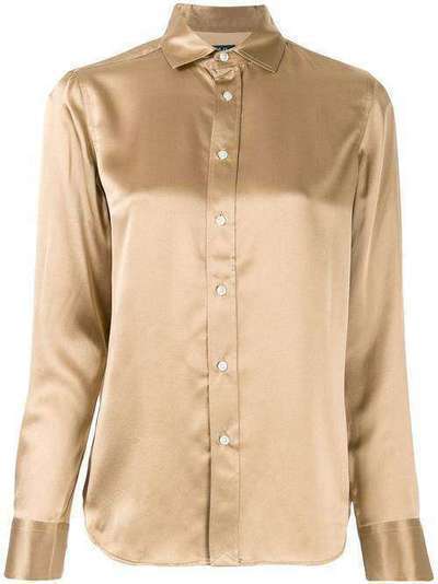 Polo Ralph Lauren атласная блузка 211798122001