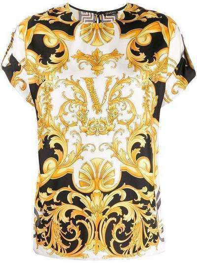 Versace блузка Virtus с принтом A85801A233248