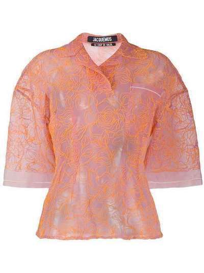 Jacquemus блузка Lavandou с принтом 201TO0420127754