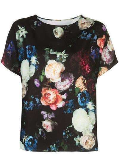 Adam Lippes блузка с цветочным принтом R20121YP