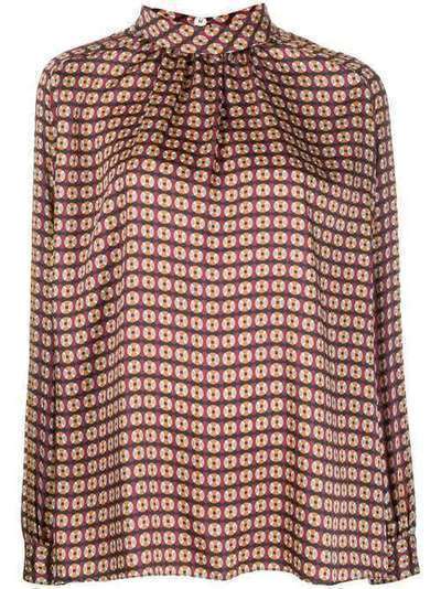 Mulberry блузка Hettie в мелкую точку WB4252404D646
