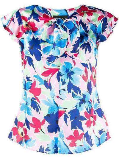 Boutique Moschino блузка с цветочным принтом A02061152