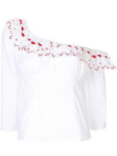Vivetta блузка с декором в виде рук и губ 91VV220VIV02001