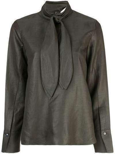 Partow блузка с воротником на завязке PF19T005