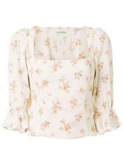 Reformation блузка Ana с цветочным принтом 1305917MLD