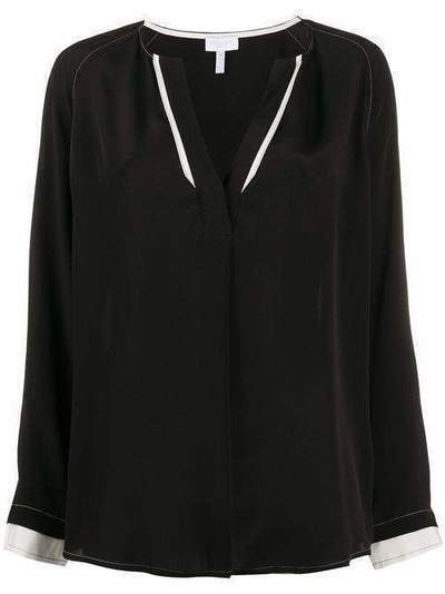 Escada Sport блузка с V-образным вырезом и контрастными вставками 5032614