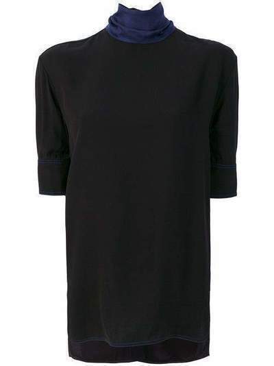 Marni блузка с воротником-стойкой CAMAZ45Q00TV285