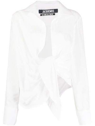 Jacquemus блузка с завязками 201SH0910110