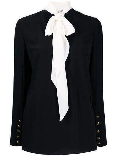 Givenchy блузка с бантом BW60KR12EH