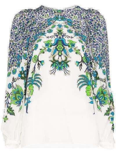 Givenchy блузка с цветочным принтом BW60N1131K