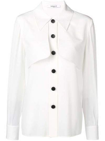 Givenchy блузка свободного кроя BW60BU10JX