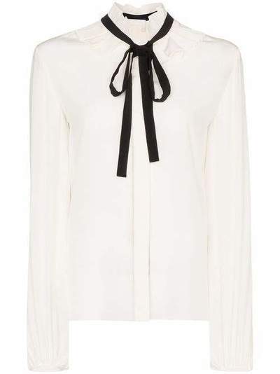 Chloé блузка с завязками на воротнике CHC20SHT17004