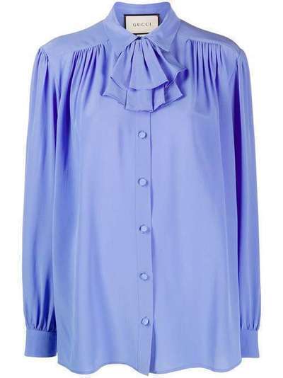 Gucci блузка с оборками 596710ZAAOG