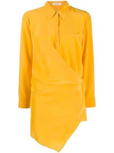 Dorothee Schumacher блузка с длинными рукавами и контрастными вставками 749012