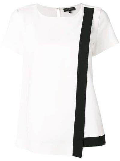Antonelli блузка с контрастными вставками 91CANARIEA26224179