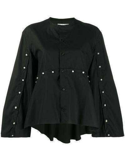 Comme Des Garçons Noir Kei Ninomiya блузка с искусственным жемчугом 3EB012S20