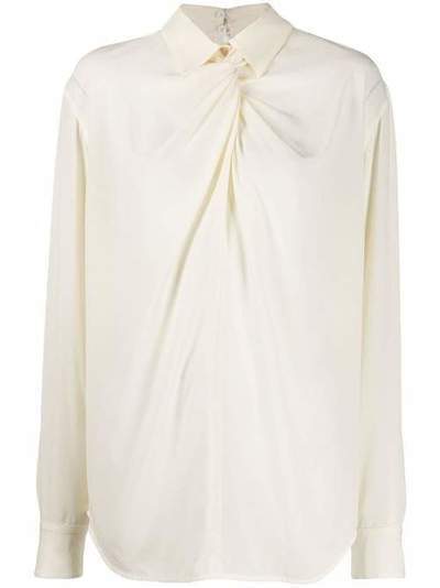 Victoria Beckham блузка с драпировкой 1120WSH000600A