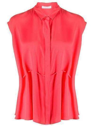Fabiana Filippi блузка без рукавов с поясом на завязке CAD270W7450000A910
