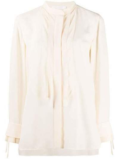 Chloé блузка с плиссировкой CHC20SHT38004