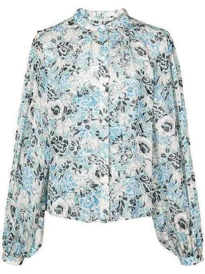 Veronica Beard блузка с цветочным принтом 1906GGT014500