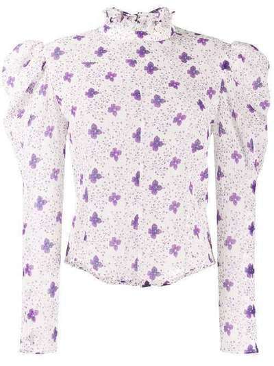 Isabel Marant блузка Emsley с цветочным принтом HT162120P024I