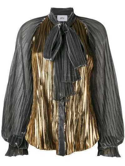 Atu Body Couture блузка с бантом AT19003
