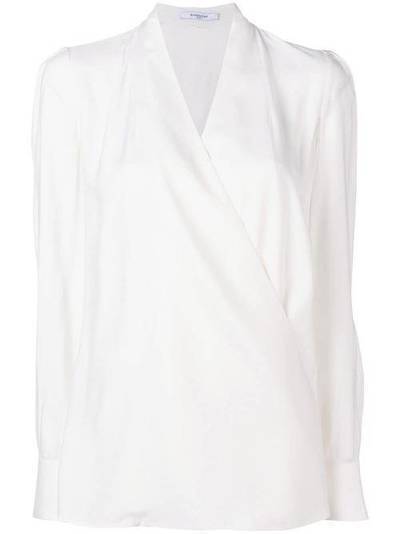Givenchy блузка с запахом BW60CE112P