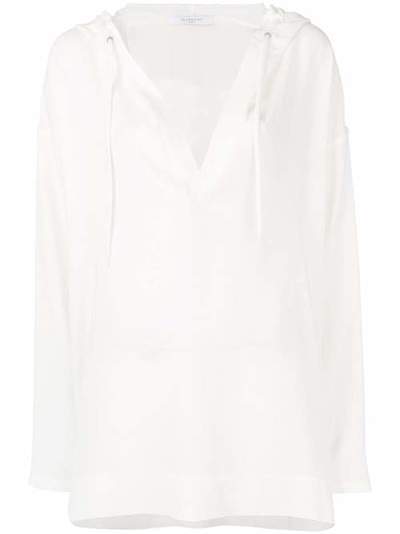 Givenchy блузка с капюшоном BW60E410F4