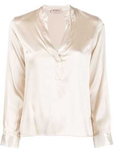 Blanca Vita блузка с V-образным вырезом 25272094CHAMPAGNE151606