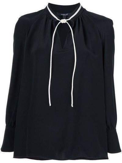 Derek Lam блузка с завязками на горловине C99DL7006