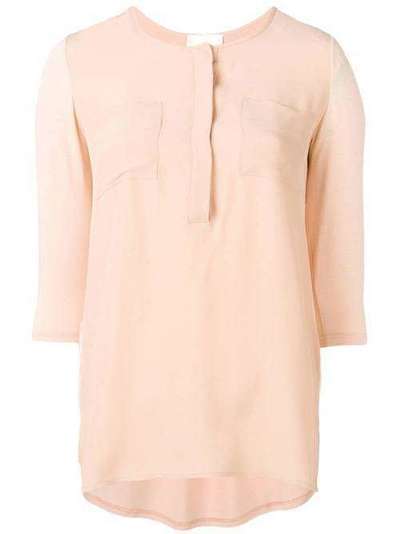 Semicouture блузка с нагрудными карманами Y9PU04