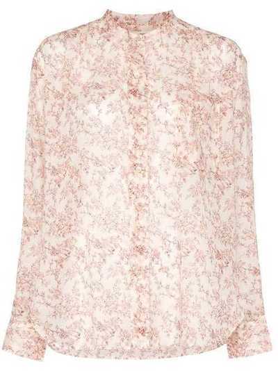 Isabel Marant Étoile блузка на пуговицах с цветочным принтом CH023820P028E