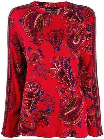 Etro блузка с принтом пейсли 180415263