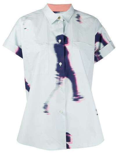 Paul Smith рубашка с принтом W1R260BA01047