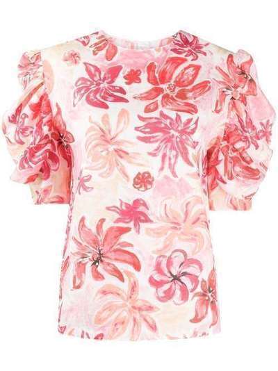 Marni блузка с цветочным принтом CAMA0307A0TR019