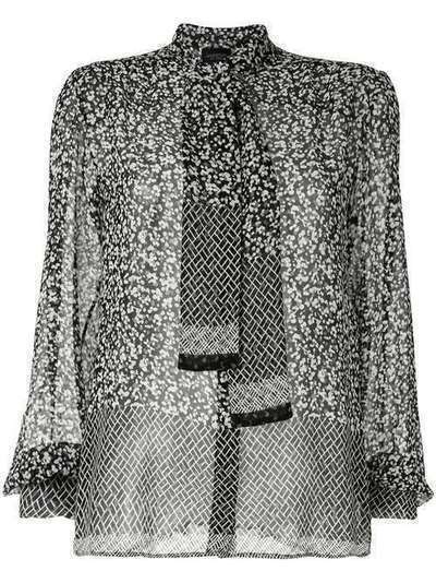 Giambattista Valli блузка с цветочным принтом 20SSRVCI188S06PRP9502
