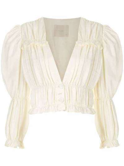 Framed Greta long-sleeved blouse 352220