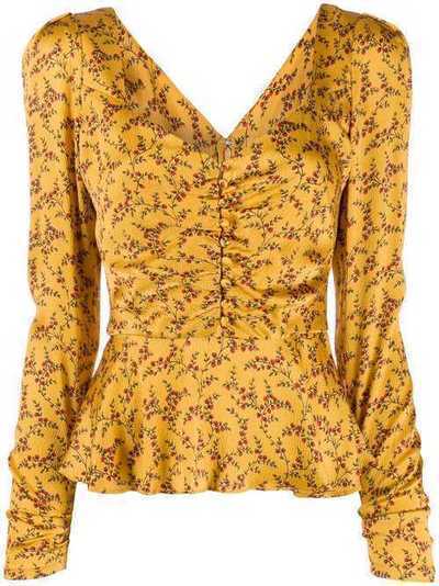 Jonathan Simkhai блузка с цветочным принтом 4192069V