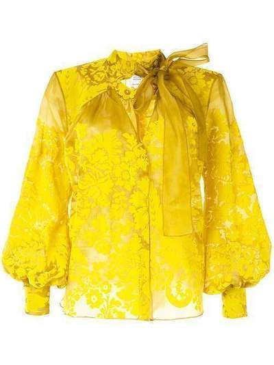 Rosie Assoulin блузка с цветочной вышивкой 191T05