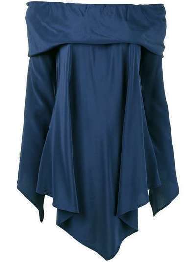 Sies Marjan асимметричная блузка с открытыми плечами 4SC3018