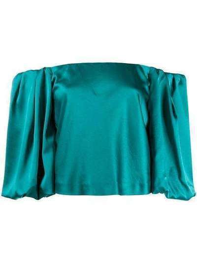 Pinko блузка с открытыми плечами и объемными рукавами 1G14UY7914X35