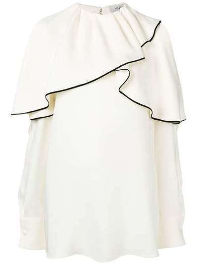Valentino блузка с оборками QB0AE3611MM