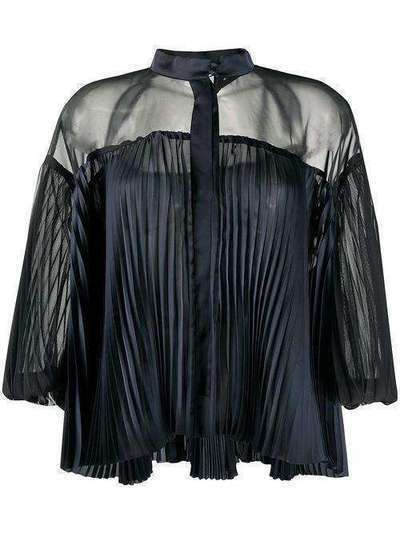 Sacai плиссированная блузка 2005024