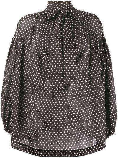 Vivienne Westwood Anglomania блузка в горох 1502003511260