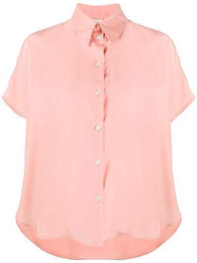 Stella McCartney полупрозрачная блузка с короткими рукавами 601053SOA34